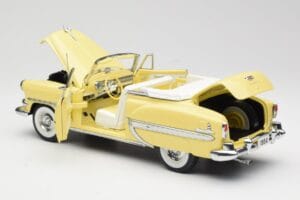Chevrolet Bel Air Kabriolet Żółty Sun Star 1:18 1712 Metal — zdjęcie 5 z 8
