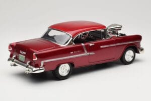 Chevrolet Bel Air Czerwony Motormax 1:18 73100TC-M1 Metal — zdjęcie 3 z 8