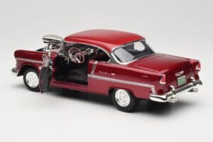 Chevrolet Bel Air Czerwony Motormax 1:18 73100TC-M1 Metal — zdjęcie 5 z 8