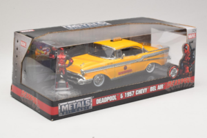 Chevrolet Bel Air Taxi Deadpool Metals Diecast 1:24 30290 Metal — zdjęcie 2 z 3