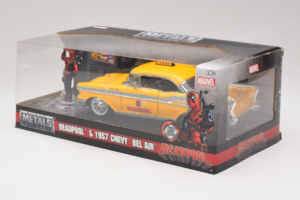Chevrolet Bel Air Taxi Deadpool Metals Diecast 1:24 30290 Metal — zdjęcie 3 z 3