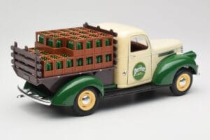 Chevrolet Brasseur Perrier Delivery Van Zielony Solido 1:18 203243 Metal — zdjęcie 3 z 8
