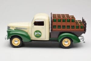 Chevrolet Brasseur Perrier Delivery Van Zielony Solido 1:18 203243 Metal — zdjęcie 4 z 8