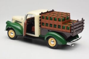 Chevrolet Brasseur Perrier Delivery Van Zielony Solido 1:18 203243 Metal — zdjęcie 5 z 8