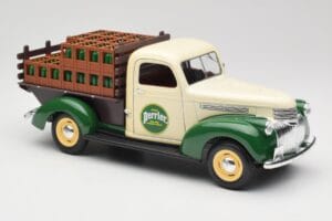 Chevrolet Brasseur Perrier Delivery Van Zielony Solido 1:18 203243 Metal — zdjęcie 6 z 8