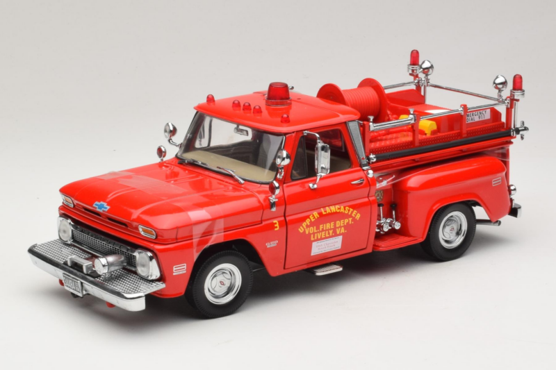 Chevrolet C-20 Fire Truck Sun Star 1:18 1383 Metal