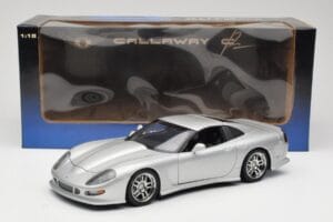 Chevrolet Callaway C12 Srebrny AUTOart 1:18 71011 Metal — zdjęcie 8 z 8