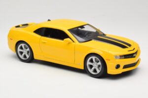 Chevrolet Camaro SS RS Żółty Maisto 1:18 31173 Metal — zdjęcie 6 z 8