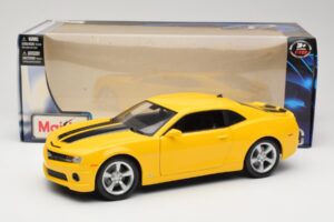 Chevrolet Camaro SS RS Żółty Maisto 1:18 31173 Metal — zdjęcie 8 z 8