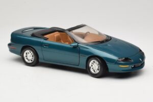 Chevrolet Camaro Z28 Kabriolet Zielony American Muscle 1:18 7231D0 Metal — zdjęcie 6 z 8