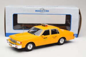 Chevrolet Caprice Żółty Taxi MCG 1:18 MCG18038 Metal — zdjęcie 6 z 6