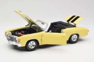 Chevrolet Chevelle SS 454 Żółty Maisto 1:18 531890 Metal — zdjęcie 2 z 8