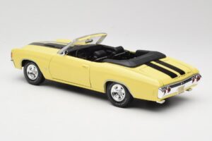 Chevrolet Chevelle SS 454 Żółty Maisto 1:18 531890 Metal — zdjęcie 7 z 8