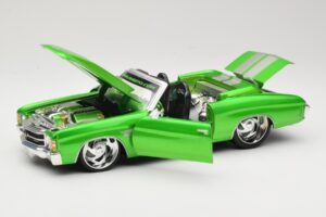 Chevrolet Chevelle SS Kabriolet Zielony Maisto 1:18 31099 Metal — zdjęcie 2 z 8