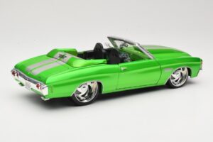 Chevrolet Chevelle SS Kabriolet Zielony Maisto 1:18 31099 Metal — zdjęcie 3 z 8