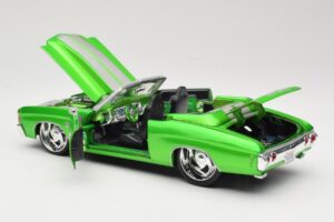 Chevrolet Chevelle SS Kabriolet Zielony Maisto 1:18 31099 Metal — zdjęcie 5 z 8