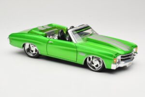 Chevrolet Chevelle SS Kabriolet Zielony Maisto 1:18 31099 Metal — zdjęcie 6 z 8