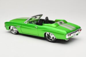 Chevrolet Chevelle SS Kabriolet Zielony Maisto 1:18 31099 Metal — zdjęcie 7 z 8