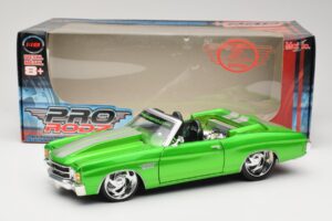 Chevrolet Chevelle SS Kabriolet Zielony Maisto 1:18 31099 Metal — zdjęcie 8 z 8
