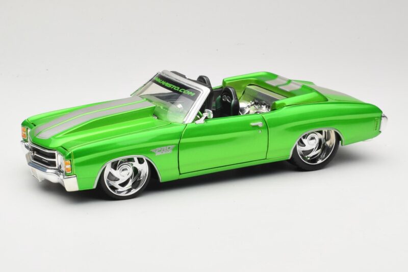 Chevrolet Chevelle SS Kabriolet Zielony Maisto 1:18 31099 Metal