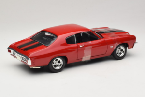 Chevrolet Chevelle SS Fast & Furious Czerwony Johnny Lightning 1:18 39578 Metal — zdjęcie 2 z 6