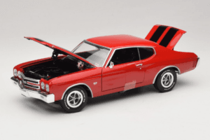 Chevrolet Chevelle SS Czerwony Jack Reacher Auto World 1:18 AWSS109/06 Metal — zdjęcie 2 z 8