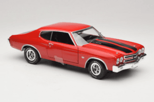 Chevrolet Chevelle SS Czerwony Jack Reacher Auto World 1:18 AWSS109/06 Metal — zdjęcie 6 z 8