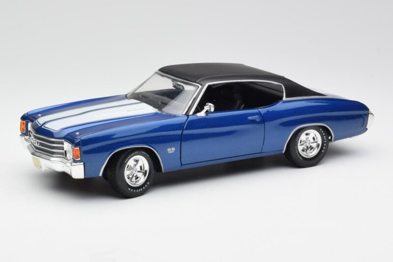 Chevrolet Chevelle SS 454 Niebieski Maisto 1:18 531886 Metal