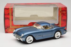 Chevrolet Corvette C1 Niebieski Mira 1:18 6105 Metal — zdjęcie 8 z 8