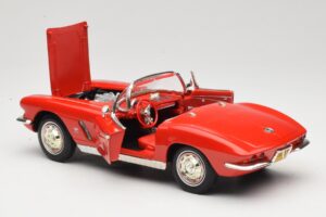 Chevrolet Corvette C1 Czerwony ERTL 1:18 7835 Metal — zdjęcie 5 z 8