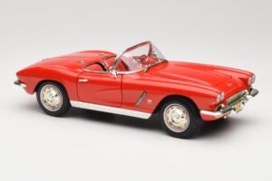 Chevrolet Corvette C1 Czerwony ERTL 1:18 7835 Metal — zdjęcie 6 z 8