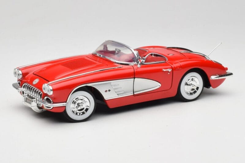 Chevrolet Corvette C1 Czerwony Motormax 1:18 73100TC Metal
