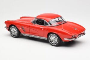 Chevrolet Corvette C1 Kabriolet Roman Czerwony AUTOart 1:18 71102 Metal — zdjęcie 7 z 8