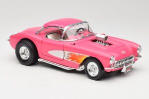 Chevrolet Corvette C1 Gasser Różowy Road Legends 1:18 92019-R1 Metal — zdjęcie 6 z 8