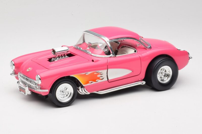 Chevrolet Corvette C1 Gasser Różowy Road Legends 1:18 92019-R1 Metal