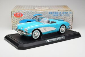 Chevrolet Corvette C1 Hard Top Niebieski Solido 1:12 1202-M1 Metal — zdjęcie 8 z 8