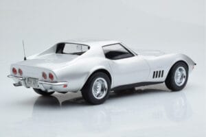 Chevrolet Corvette C3 Srebrny Norev 1:18 189032 Metal — zdjęcie 2 z 6