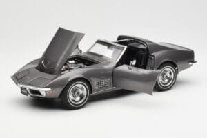 Chevrolet Corvette C3 Spider Laguna Szary Metaliczny AUTOart 1:18 71173 Metal — zdjęcie 2 z 8