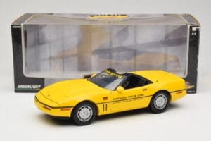 Chevrolet Corvette C4 Indianapolis 500 Pace Car Żółty Greenlight 1:18 11801-06 Metal — zdjęcie 8 z 8