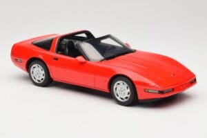 Chevrolet Corvette C4 Torch Red GT Spirit 1:18 GT537 Żywica — zdjęcie 4 z 6