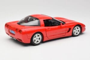 Chevrolet Corvette C5 Czerwony Bburago 1:18 3066 Metal — zdjęcie 3 z 8
