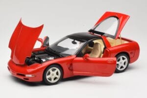 Chevrolet Corvette C5 Targa Czerwony UT Models 1:18 21001 Metal — zdjęcie 2 z 8