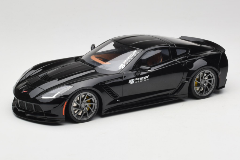 Chevrolet Corvette C7 Prior Design Czarny GT Spirit 1:18 GT249 Żywica