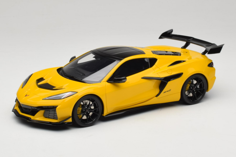 Chevrolet Corvette C8 ZR1 Żółty GT Spirit 1:18 GT528 Żywica