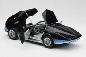 Chevrolet Corvette Manta Ray Niebieski AUTOart 1:18 71041 Metal — zdjęcie 5 z 8