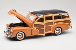 Chevrolet Fleetmaster Woody Złoty Maisto 1:18 56042 Metal — zdjęcie 2 z 8