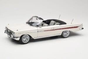 Chevrolet Impala Kabriolet Biały Sun Star 1:18 3405 Metal
