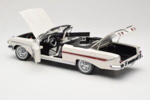 Chevrolet Impala Kabriolet Biały Sun Star 1:18 3405 Metal — zdjęcie 5 z 8