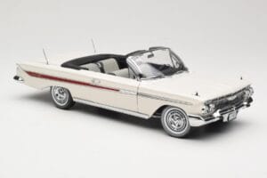 Chevrolet Impala Kabriolet Biały Sun Star 1:18 3405 Metal — zdjęcie 6 z 8