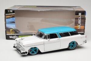 Chevrolet Nomad Biały Maisto 1:18 32613 Metal — zdjęcie 8 z 8